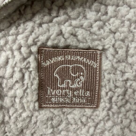 Ivory Ella Sherpa Jacket - Picture 3 of 4